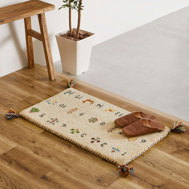 玄関マット室内GABBEHヌメロ45×75