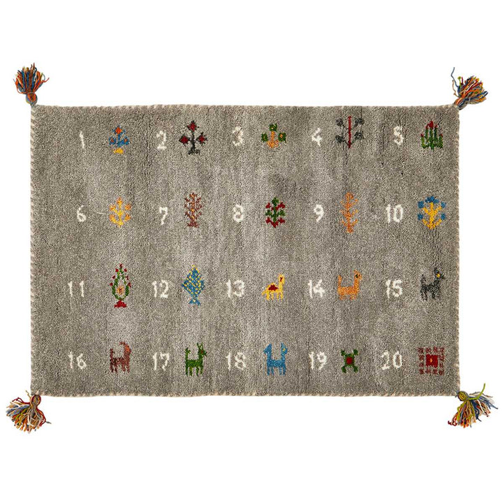 玄関マット室内GABBEHヌメロ60×90