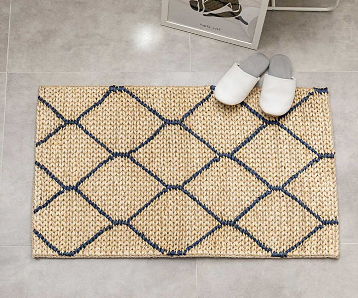 玄関マット室内ジュートマットモロッカン60×90
