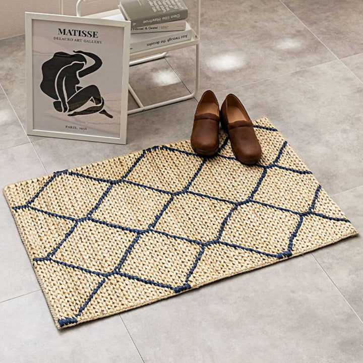 玄関マット室内ジュートマットモロッカン60×90
