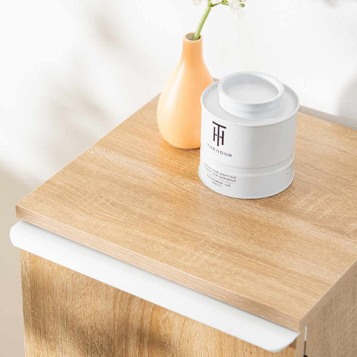 ゴミ箱70L2段分別ダストボックスNotT木製