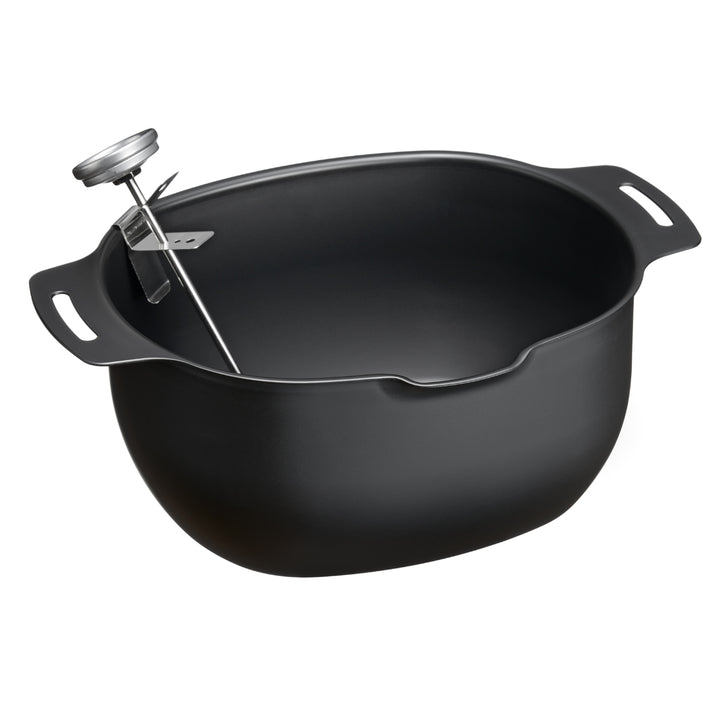 天ぷら鍋20cmIH対応燕三鉄製揚げ鍋温度計付き日本製