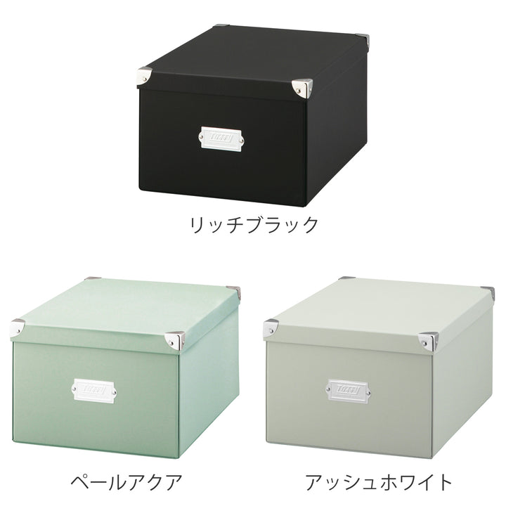 収納ボックスToffyマジックボックスLふた付きA4幅27×奥行38×高さ18cm