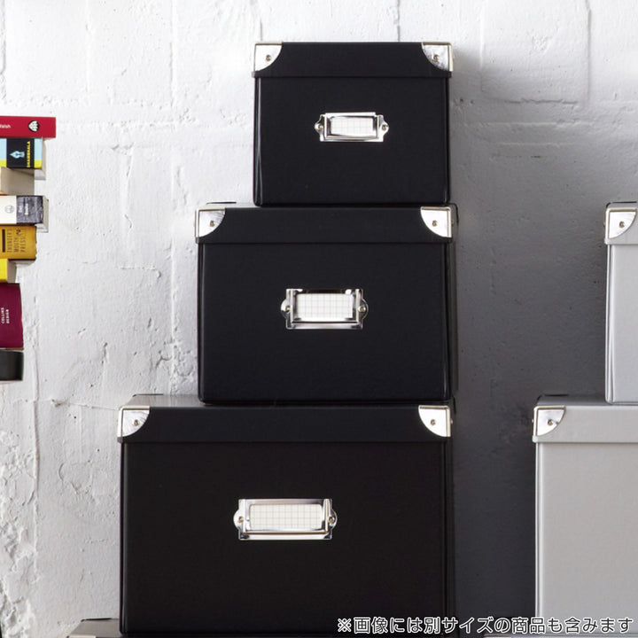 収納ボックスroomonizeマジックボックスXLふた付き幅31×奥行40×高さ21cm