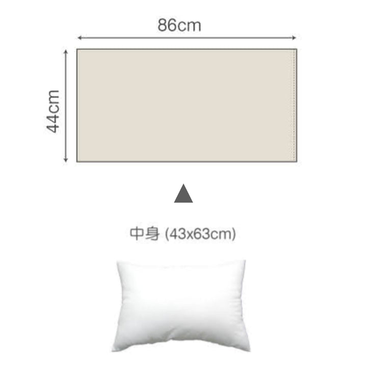 枕カバーFabtheHome43×63cm用コットンビエラ綿100％洗濯機OK