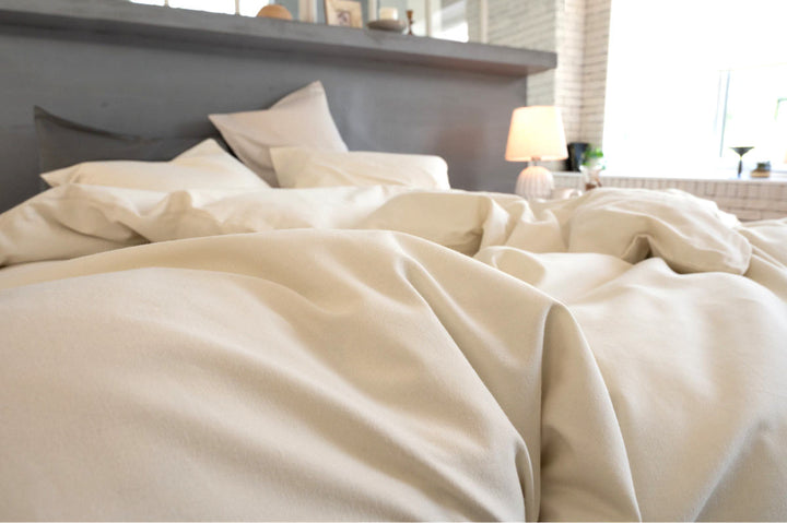 掛け布団カバーFabtheHomeシングルコットンビエラ綿100％洗濯機OK