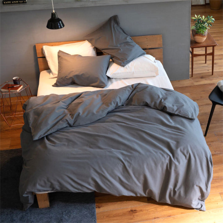 掛け布団カバーFabtheHomeダブルコットンビエラ綿100％洗濯機OK