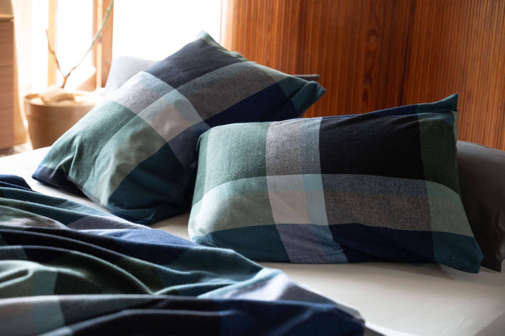 枕カバーFabtheHome43×63cm用ノクターンふんわり起毛綿100％