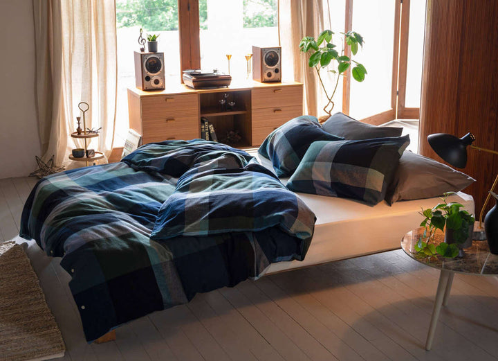 掛け布団カバーFabtheHomeシングルノクターンふんわり起毛綿100％