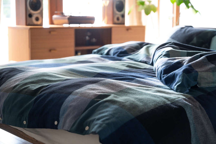 掛け布団カバーFabtheHomeシングルノクターンふんわり起毛綿100％