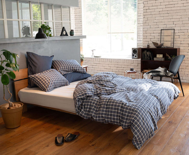 枕カバーFabtheHome43×63cm用グラニットふんわり起毛綿100％