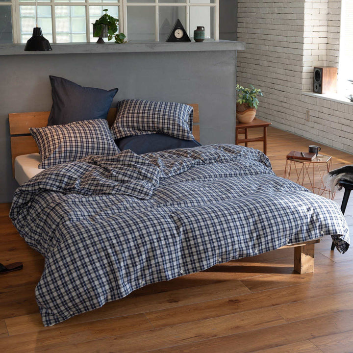 掛け布団カバーFabtheHomeシングルグラニットふんわり起毛綿100％