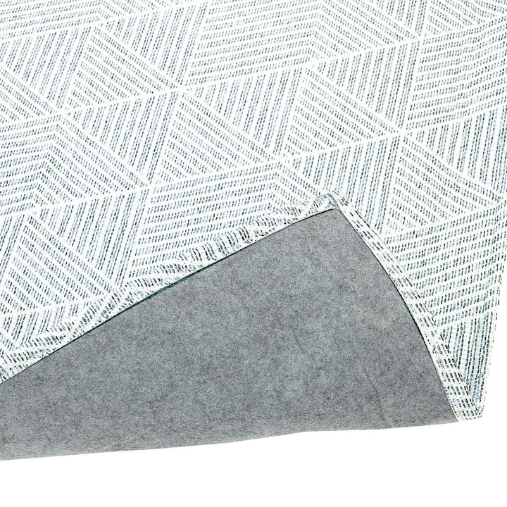 ラグ洗えるジャガード織り240×240cmアリスホットカーペット対応