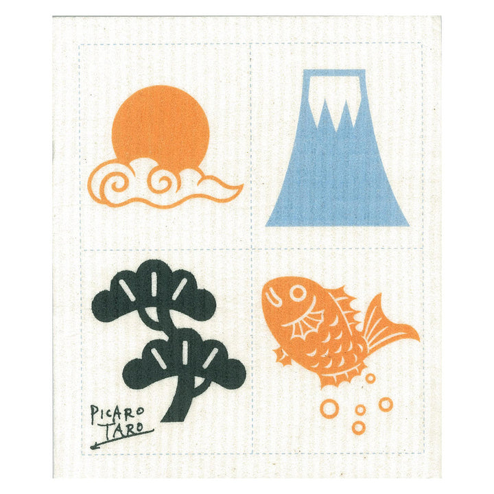 スポンジワイプスポンジ食器拭きふきんギフト