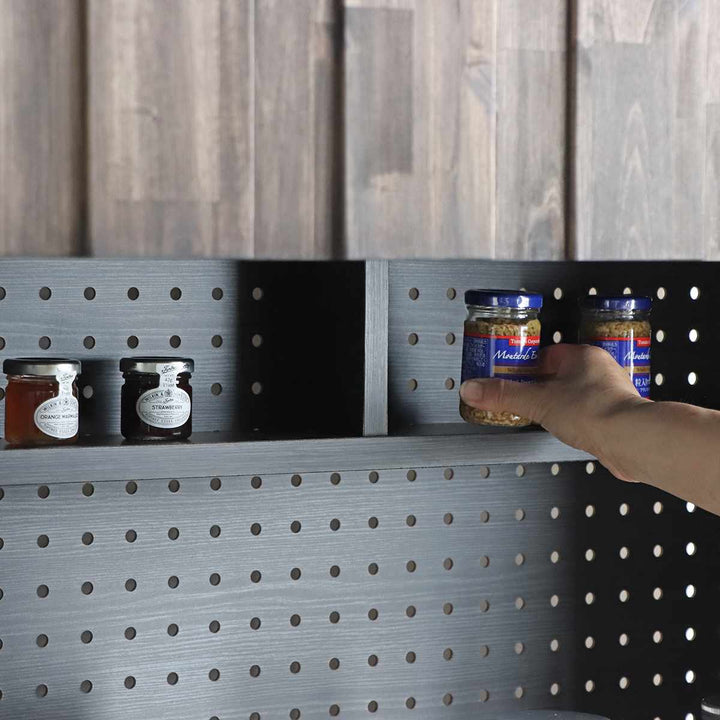 食器棚RESEBタイプ幅104.7cm天然木日本製アカシア