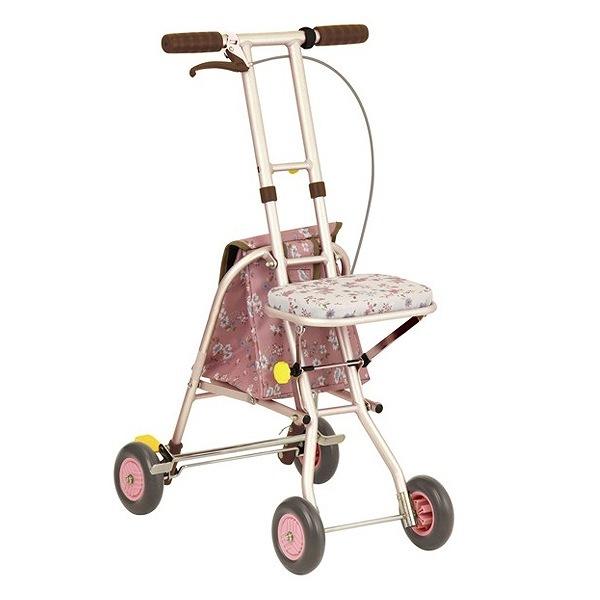 シルバーカーコンパクトタイププチカコンパクト座れる幸和製作所おしゃれ