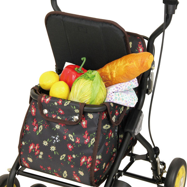 シルバーカーミドルタイプルーティSコンパクト座れる幸和製作所おしゃれ