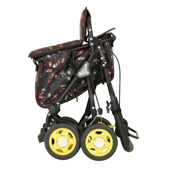 シルバーカーミドルタイプルーティSコンパクト座れる幸和製作所おしゃれ