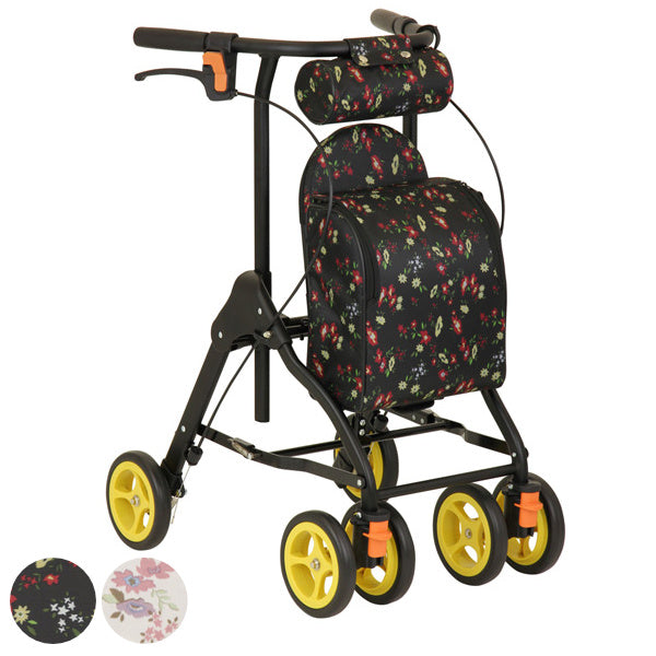 シルバーカーミドルタイプラウンディコンパクト幸和製作所おしゃれ