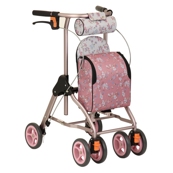 シルバーカーミドルタイプラウンディコンパクト幸和製作所おしゃれ