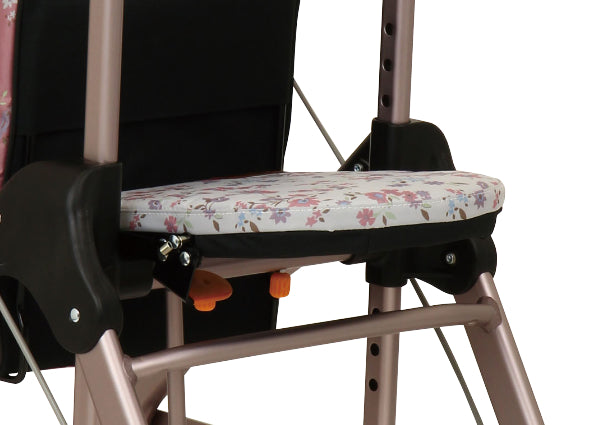 シルバーカーミドルタイプラウンディコンパクト幸和製作所おしゃれ