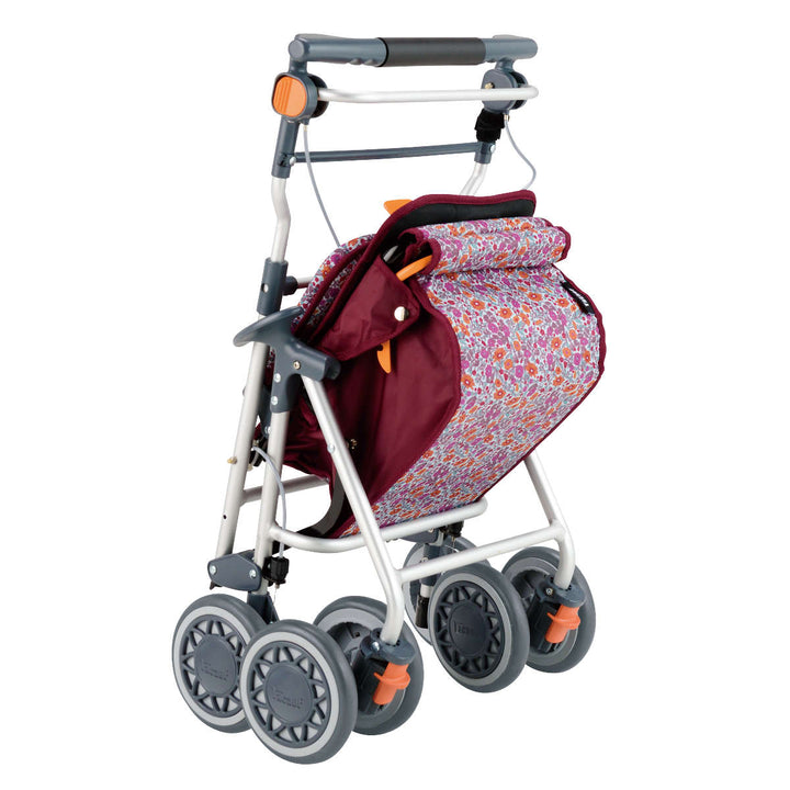 シルバーカーミドルタイプカゴノアMコンパクト座れる幸和製作所