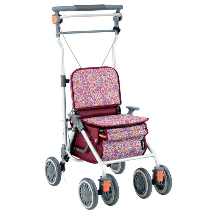 シルバーカーミドルタイプカゴノアMコンパクト座れる幸和製作所