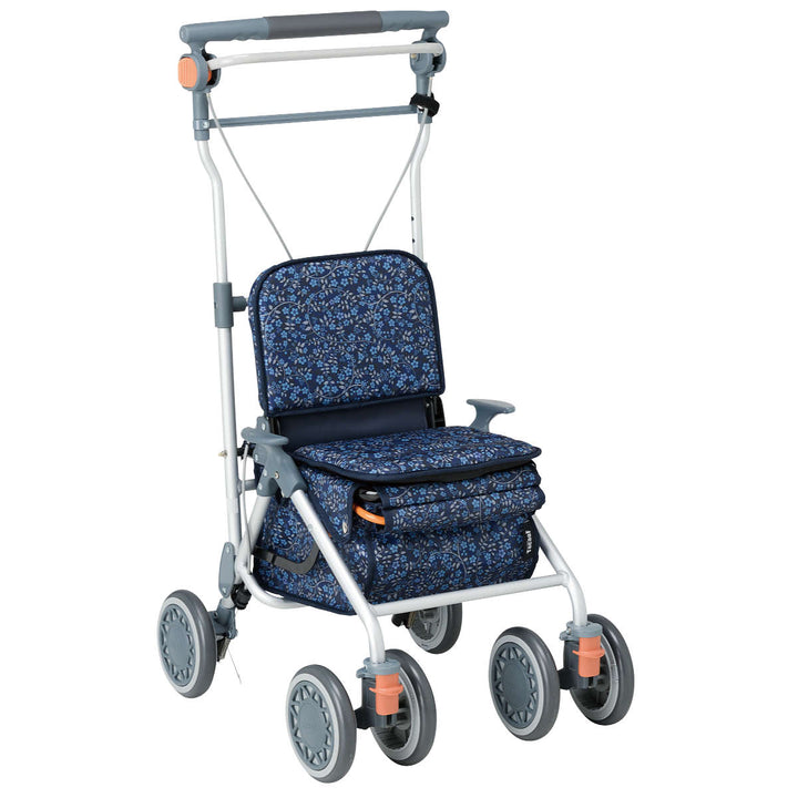 シルバーカーミドルタイプカゴノアMコンパクト座れる幸和製作所