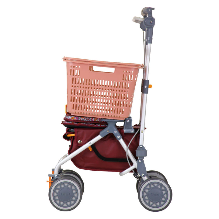 シルバーカーミドルタイプカゴノアMコンパクト座れる幸和製作所