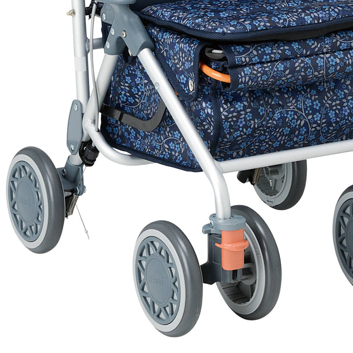 シルバーカーミドルタイプカゴノアMコンパクト座れる幸和製作所