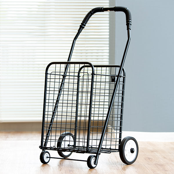 ショッピングカート折りたたみ4輪大容量おしゃれシンプルキャリーカート
