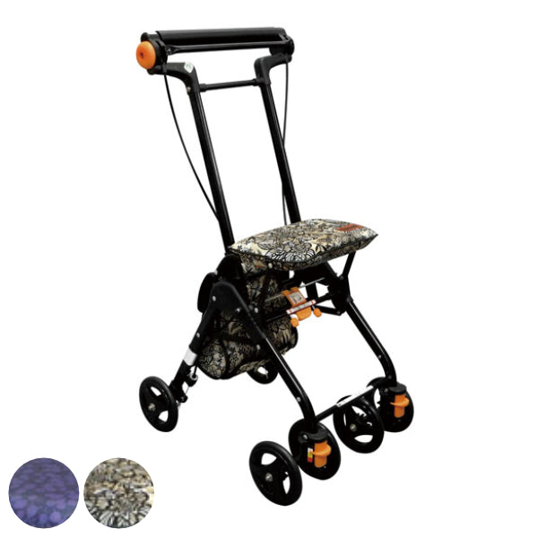 シルバーカーティコブナノンアルミ製コンパクト座れる幸和製作所