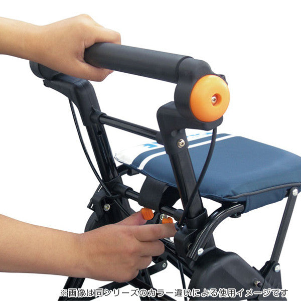 シルバーカーティコブナノンアルミ製コンパクト座れる幸和製作所