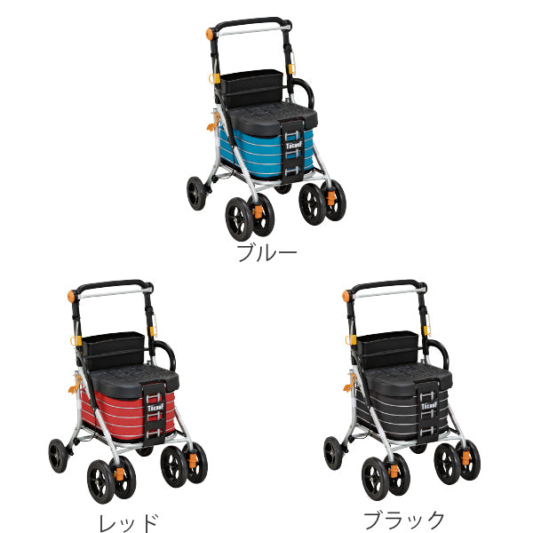 シルバーカースタンダードタイプテイコブボルサDXコンパクト座れる幸和製作所