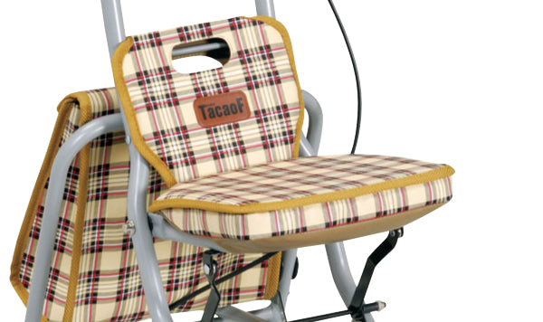 シルバーカーパインウォーカーアルミ製コンパクト座れる幸和製作所おしゃれ