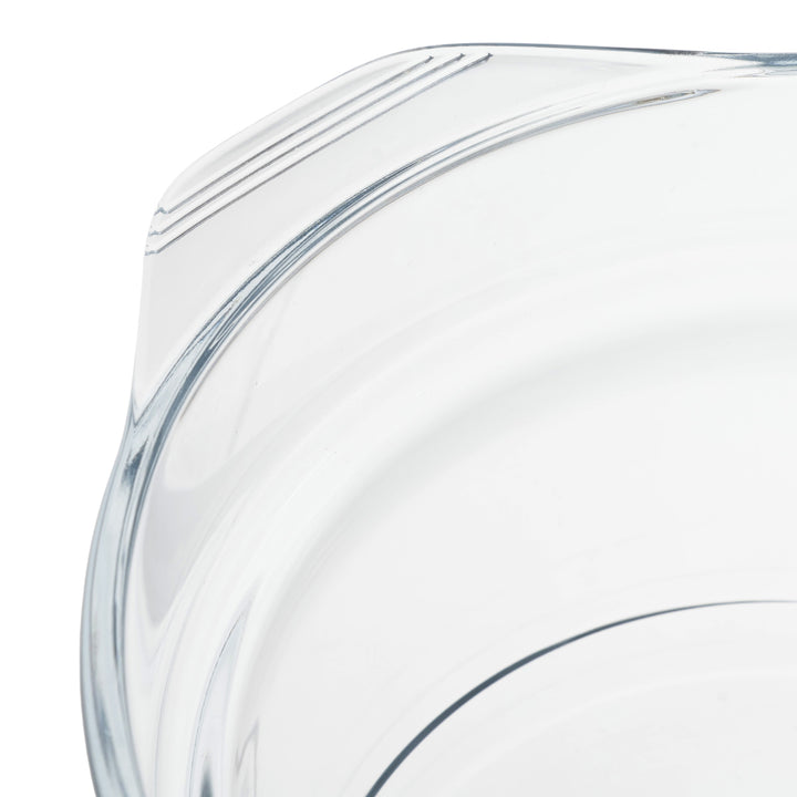 電子レンジ調理鍋18cm耐熱ガラス製デリッシュライフ耐熱ガラスマルチポット