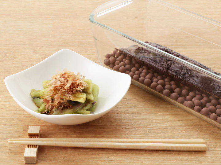 焼きいもポット耐熱ガラス製デリッシュライフ発熱セラミックボール付