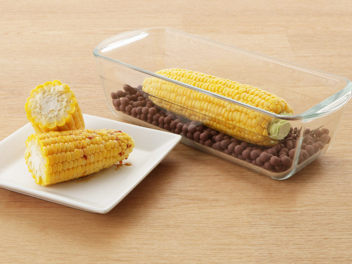 焼きいもポット耐熱ガラス製デリッシュライフ発熱セラミックボール付