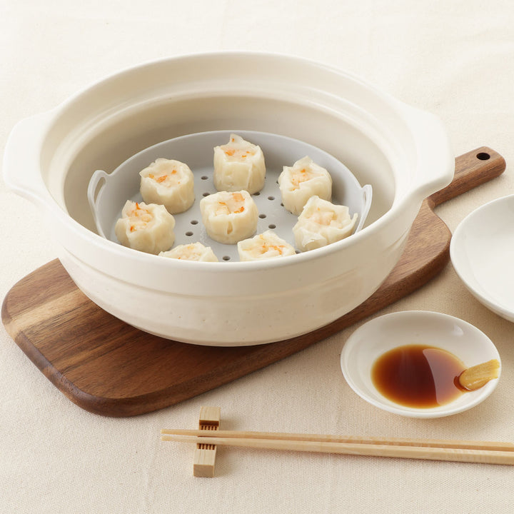 蒸し皿お手軽シリコン蒸し皿20cm以上用デリッシュライフ