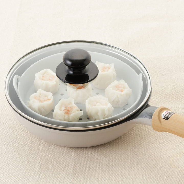 蒸し皿お手軽シリコン蒸し皿20cm以上用デリッシュライフ