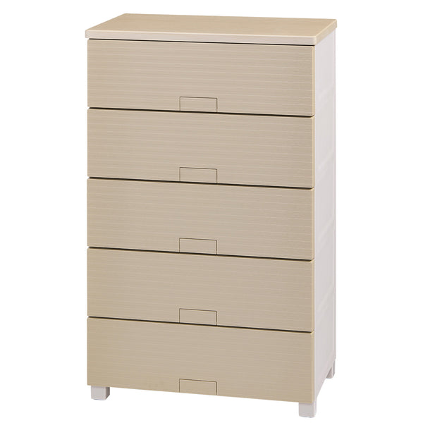 チェストフィッツチェストウッド65055段Fits幅65×奥行41×高さ105cm