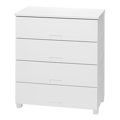 チェスト フィッツチェスト フルフラット 7504 4段 幅75×奥行41×高さ85cm