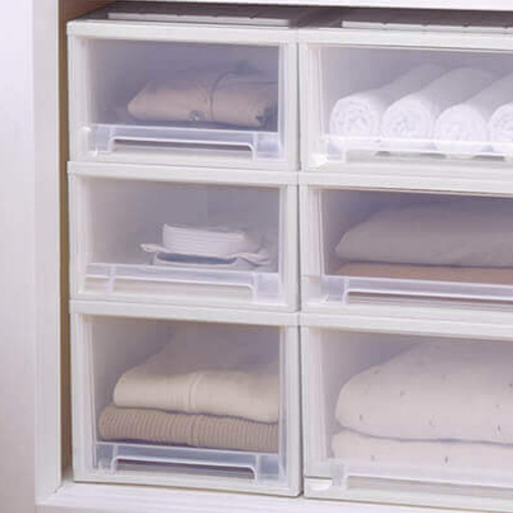 収納ケースFitsケースに積み重ねられるビュートケースワイドW-23引き出し押入れ