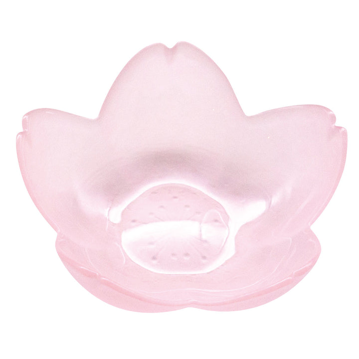 廣田硝子鉢はなほのか桃小鉢