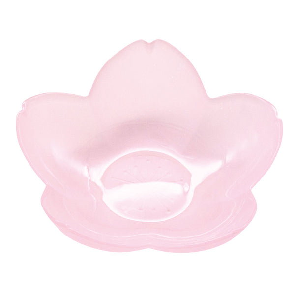 廣田硝子鉢はなほのか桃中鉢