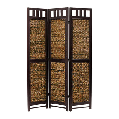 衝立 スクリーン 3連 アジアン家具 Banana Leaf 高さ160cm