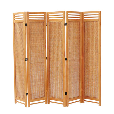 籐 スクリーン 5連 高さ160cm ラタン製 Natural rattan