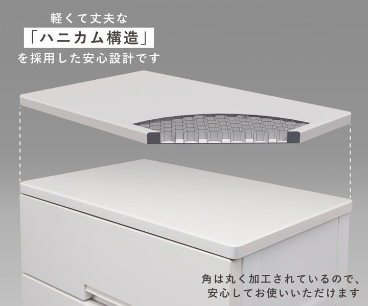 チェストフィッツチェスト75077段Fits幅75×奥行41×高さ144cm