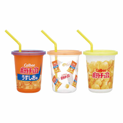 タンブラー 320ml ストロー付タンブラー3個入