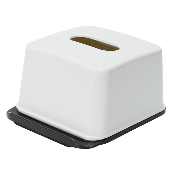 ティッシュケース再生材ハーフティッシュボックススマホスタンド